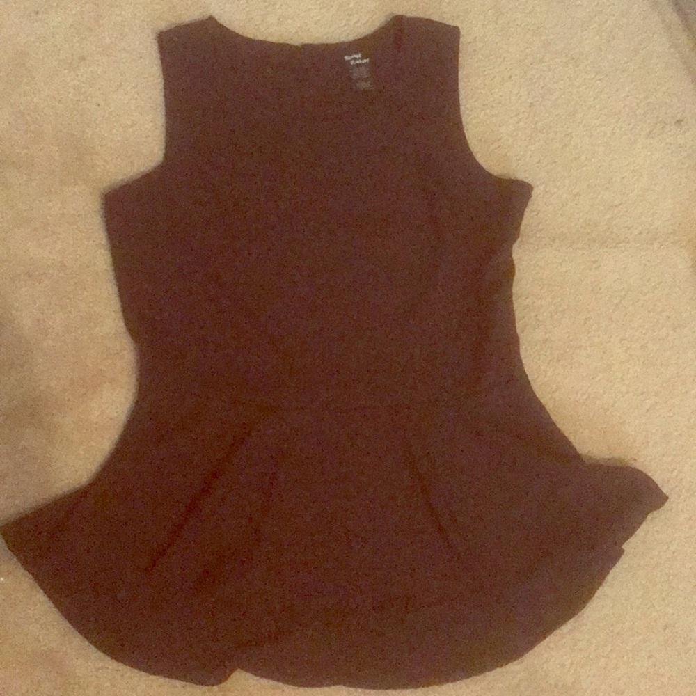Teenage Runaway black blouse